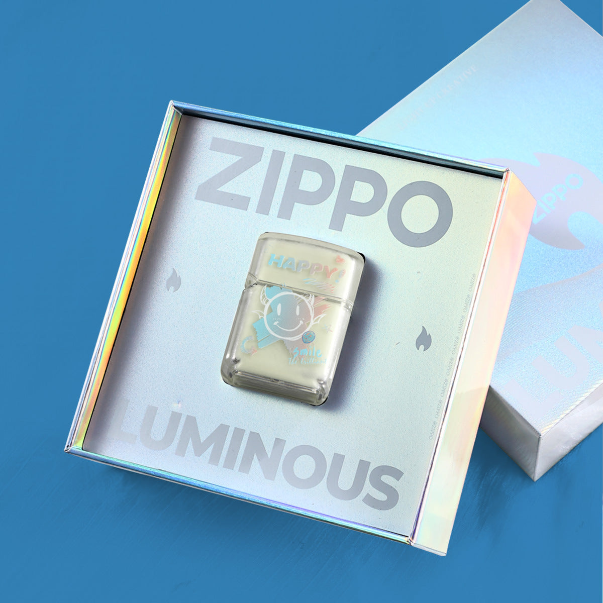 zippo Glow-in-the-dark quicksand lighter