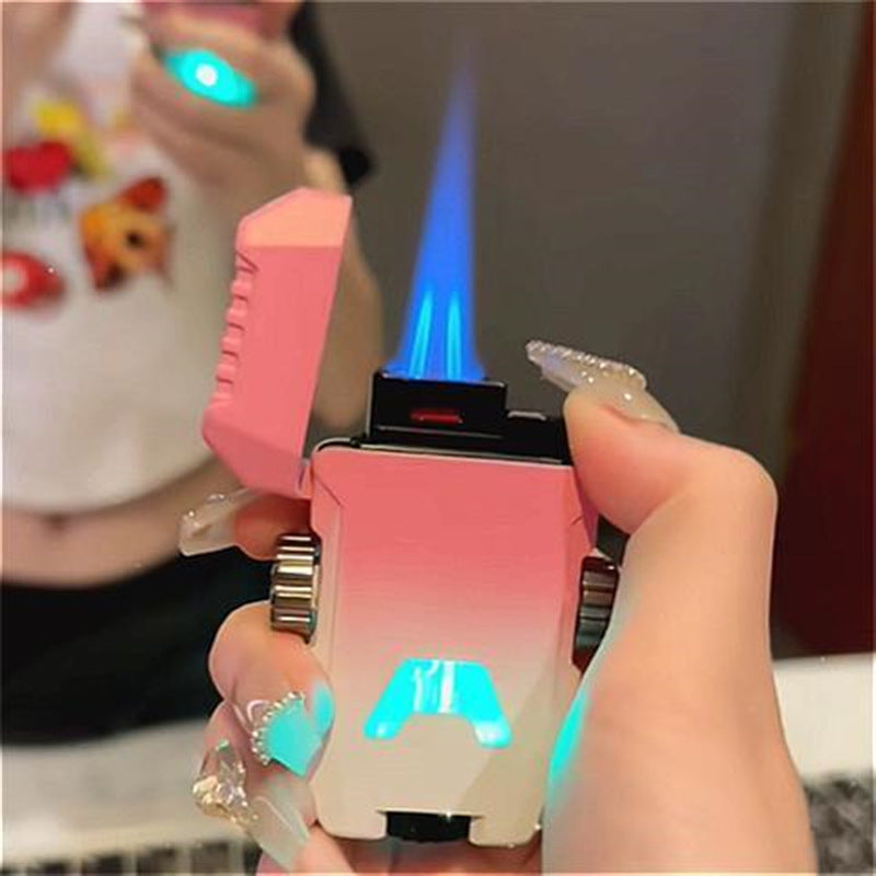 Mecha rotary lighter